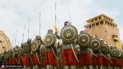 Bahubali singing "Kiss Me" Song!