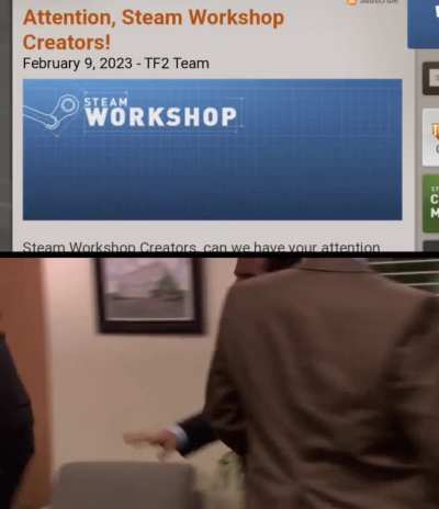 it's happening