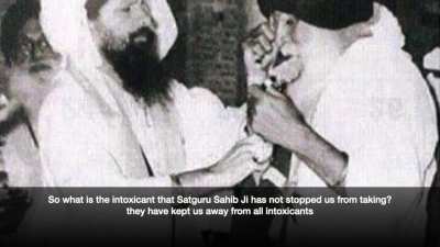 Why Sikh's shouldn't consume meat, intoxicants like drugs/alcohol &amp; abstain from listen to "filthy music" that promotes 5 chore, drugs/alcohol, hate/violence, lust, objectifying women... Katha by Sant Kartar Singh Ji Khalsa Bhindranwale