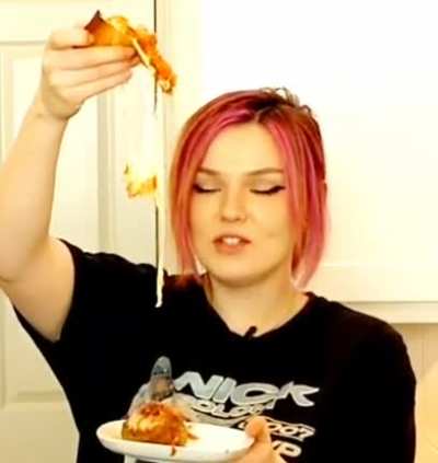 Eating some food!