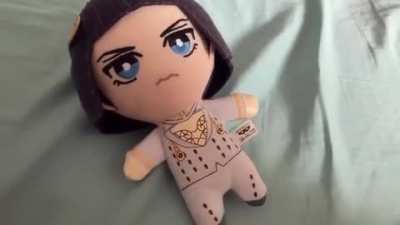 Bruno plush go squeak (source: @jikyru/jikyru2 on Instagram)