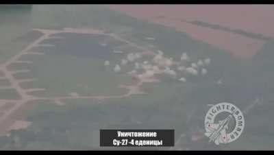 A second hit on Myrhorod airbase in Poltava region (over 150km from the frontline) in two weeks, Russian sources report 7 planes destroyed, Ukraine claims 1 destroyed and 4 damaged. Regardless, no reinforced hangars and recon drone that was allowed to ope