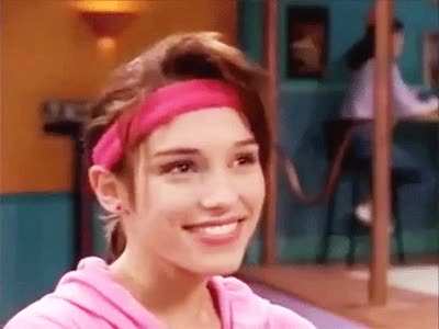 Amy Jo Johnson as Kimberly, the Pink Ranger, "Power Rangers", 1993