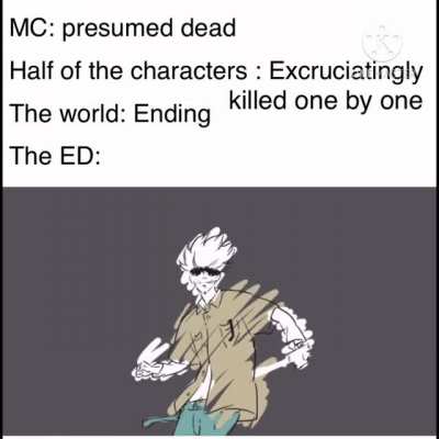 I love these ED&rsquo;s though, makes me wanna watch more