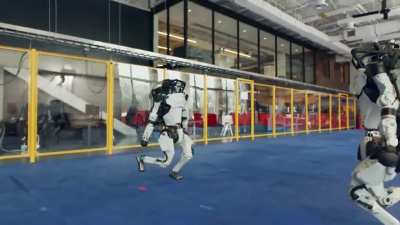 boston dynamics robots dance to terraria music