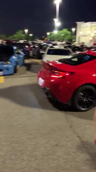 A show stopper on yesterday&rsquo;s 8/6 day meet at Toronto, when a wild GR 86 showed up