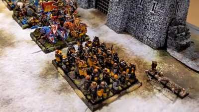 The Bretonnians ride out to once again repel the encroaching Orc &amp;amp; Goblin menace...