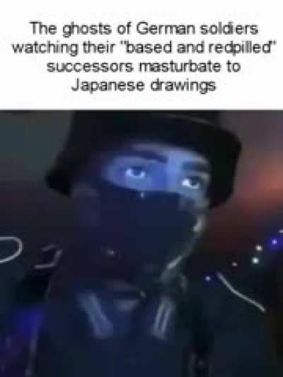 Based and red-pilled successors watching Japanese drawings
