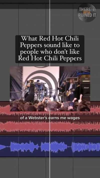 What RHCP sound like to people who don&rsquo;t like RHCP 🤣
