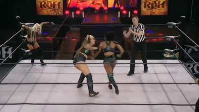 Poor Angelina Love &amp;amp; Mandy Leon