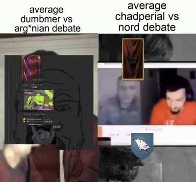 "B-but dunmer have the best arguments!!!!"