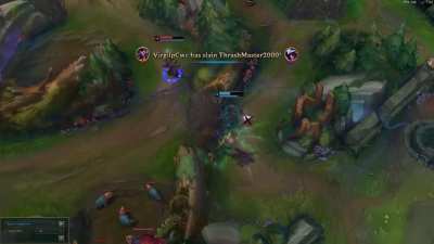 Been practicing throwing boxes, first time done in ranked situation for a kill &amp;lt;3