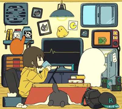 &ldquo;1 Room Life&rdquo; by @yukichi_nya___ (twitter)