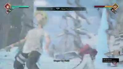 100% Kenshin combo there&rsquo;s a reset after the support hits before the ult