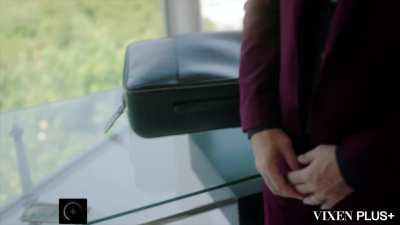 Autumn Falls hired for a threesome by Manuel and Bunny Colby