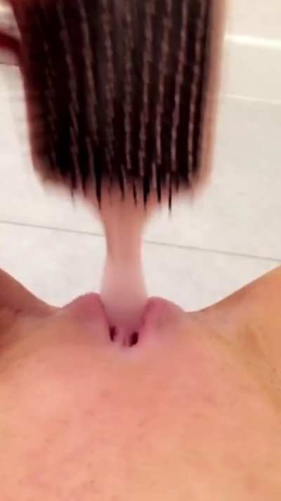 The great shift put me in my horny daughter’s tiny body. In the haze of my new hormones I can’t remember what it felt like to be a man. All I can think about is the nagging hunger emanating from between my legs. I grab the only object I can find to fill i