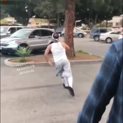 Bouncers forced to kick a drunk Cholo out of the bar