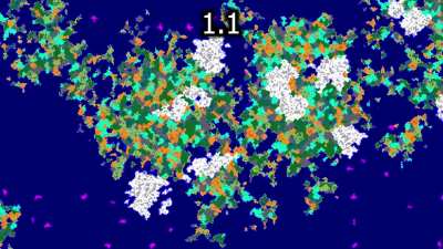 11 years of Minecraft biome system updates, shown in the same region of the same seed