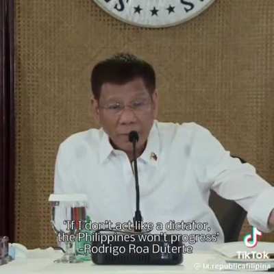 They support dictatorship now