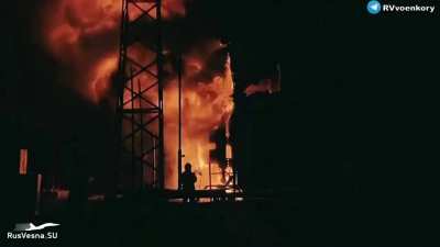 Ru pov: Zelensky showed a video massive missile strikes on critical energy facilities of Ukraine