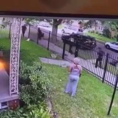 A Detroit police officer shot someone&rsquo;s dog that posed no threat inside its own fence after he lost control of his own K9.