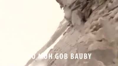 Lightning causes guy to no longer speak English