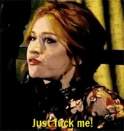 (Someone please play her?) "Just fuck me already! I can't take this anymore! You always walk around naked with that thing out... I haven't slept for 2 weeks, because when I close my eyes I see your perfect pussypleaser and I just *have to* touch myself! B