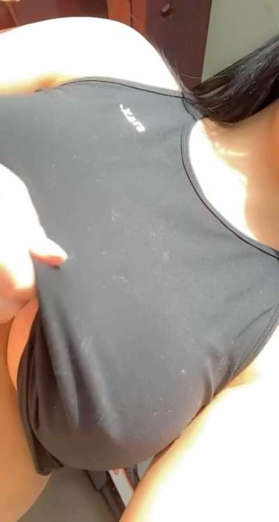I hope you like my perky titty drop 😏💕 [OC]