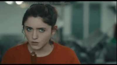 Natalia Dyer Masturbating with a broom