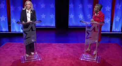 "Thats not discrimination" Says GOP Candidate Winsome Earle Sears when confronted about her position on Gay Marriage