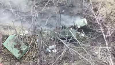 5 Russian EW equipment destroyed in a few weeks near Novoprokopivka, Zaporizhia region by drone operators from the Unmanned Attack Aircraft Systems Company of the 33rd Mechanized Brigade.  (Published on 11/February/2024)