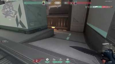 THE NO-SCOPE AT THE END Best clip ive ever seen AWP Ace With reyna