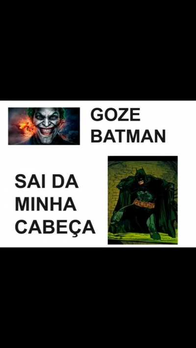 Sai da minha cabe&ccedil;a Coringa 