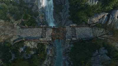 "Self-made" animated Battle Map - Bridge over a Flume