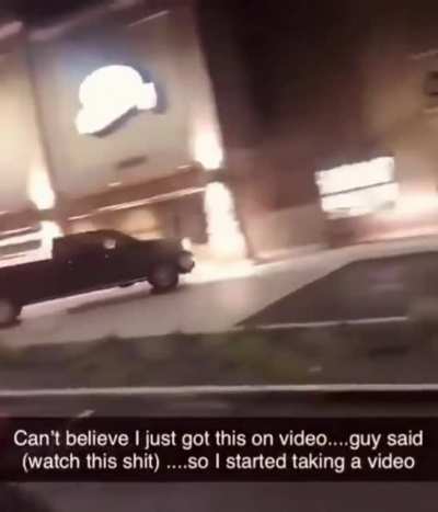 A hillbilly's famous last words are "watchis"