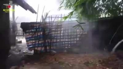 (Myanmar-Bangladesh Border) Compilation of the Rohingya Solidarity Organization, Arakan Army, and Arakan Rohingya Salvation Army fighting each other 2024-early 2025