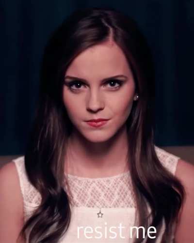 Emma Watson knows a gaze is enough to get you off