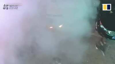 Haha sewer go boom