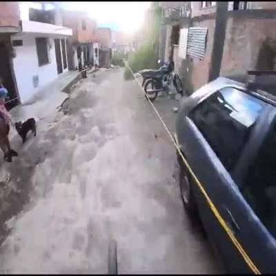 Downstairs racing