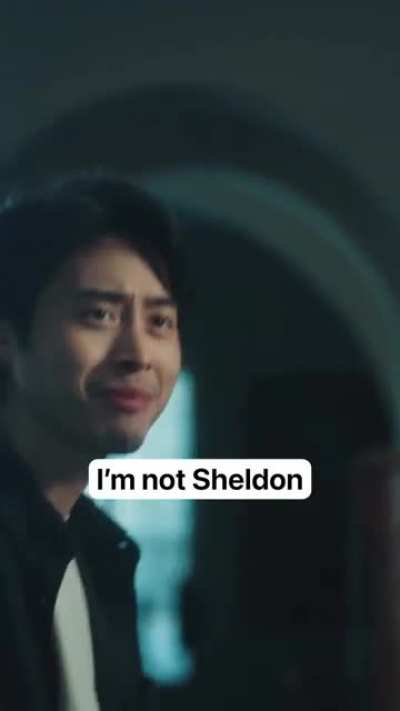 You're my imaginary friend... Sheldon