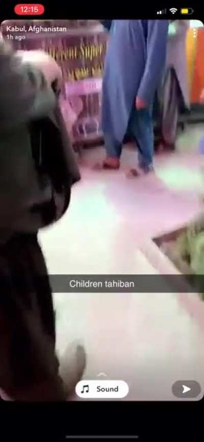 From Snap maps about 1 hour ago in Kabul…