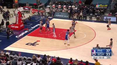 [Highlight] Robin “Kareem” Lopez with his third hook shot in the first half