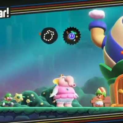 The new Mario game looks fun