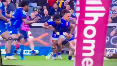 Penalty or knockon?