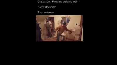 no wall for you