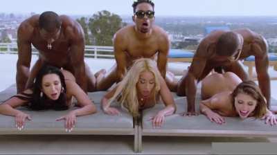 Adriana &amp;amp; friends get pounded out