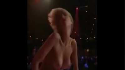 Dancing Naked On Stage