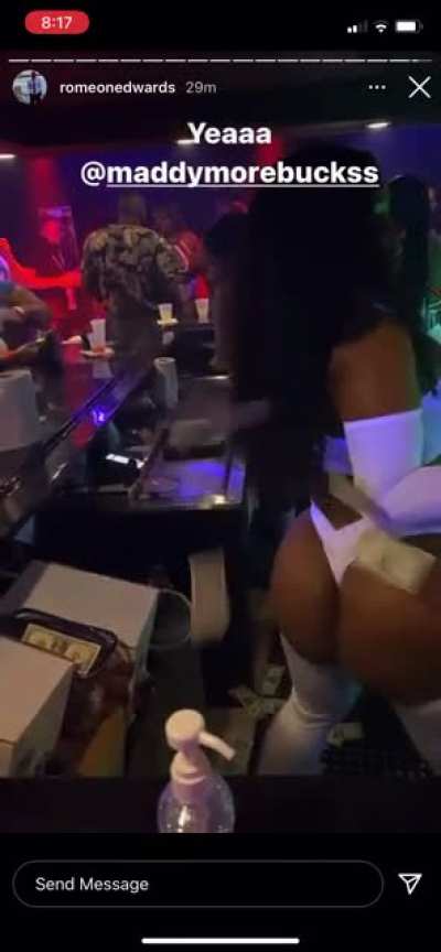 Her ass crazy