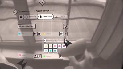 I added a local level editor to Cubism so you can design your own puzzles