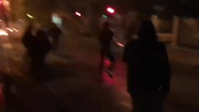 Anti-regime uprising in Tehran (Iran)